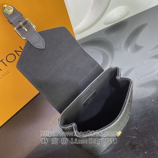 Louis Vuitton新款女包 M80783黑丝印 路易威登2021夏季Tiny双肩包 LV迷你后背包  ydh4189